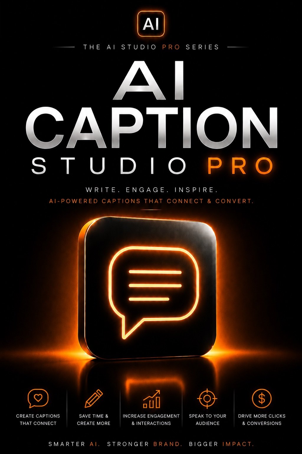 AI Caption Studio Pro — Write. Engage. Inspire. AI-powered captions that connect and convert.