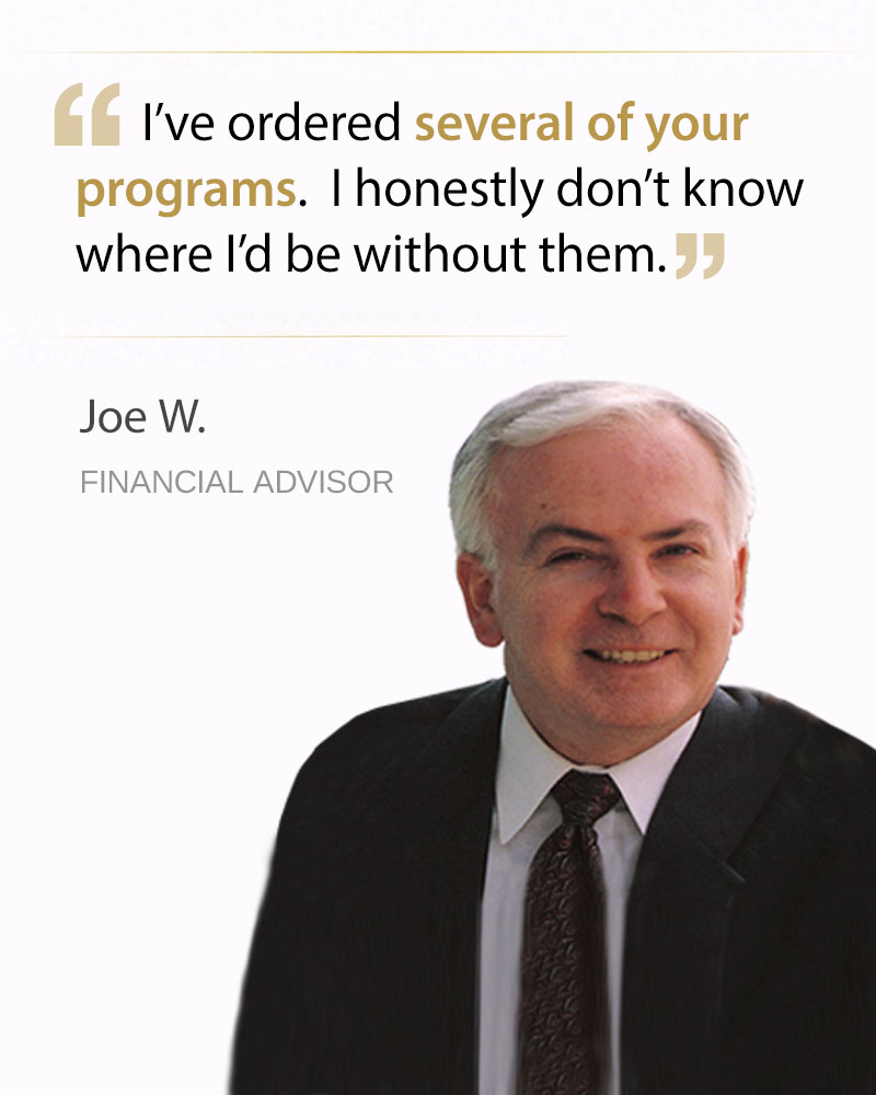 Joe W., Financial Advisor